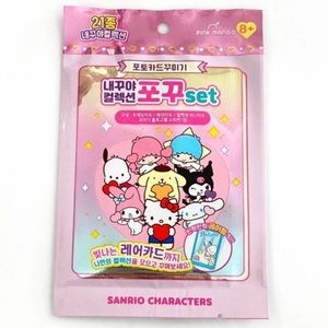 sanrio characters photocard polaroid frame deco set